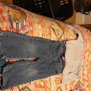 18 month dream sweater and 24 month jeans